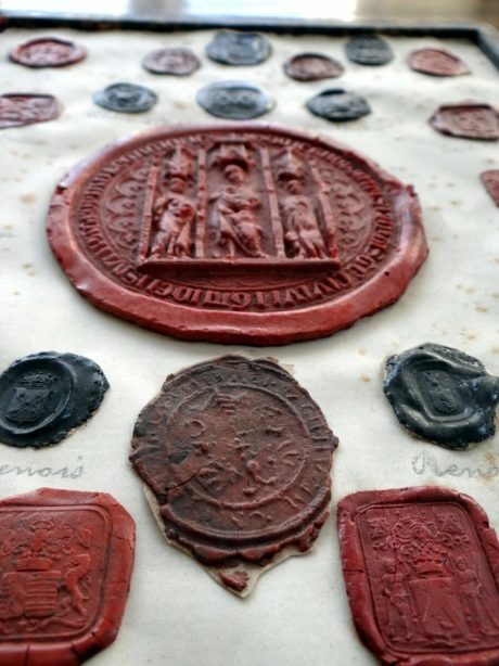 A Collection Of French 19th Century Ancient Wax Seals European Antiques