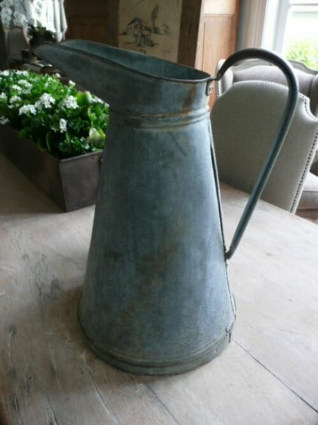 Vintage zinc jug