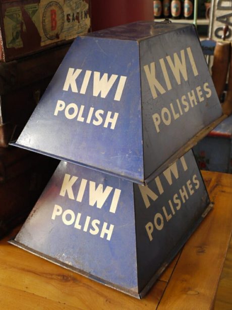 Vintage Kiwi Shoe Shine Box from England