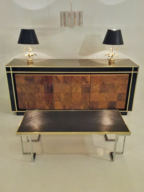 French Pierre Cardin style vintage double sided sideboard c.1970