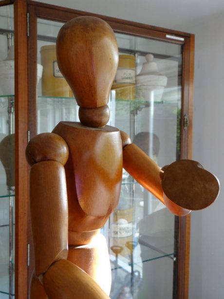 French wooden artists mannequin c.1950