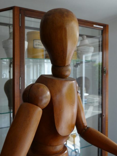 French wooden artists mannequin c.1950