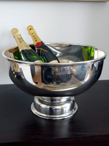 Silver plated Bruno Paillard Reims champagne bucket