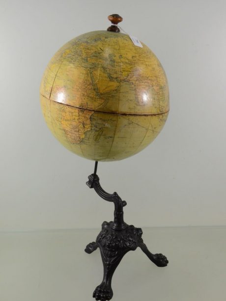 Antique Terrestrial globe by Philips of London