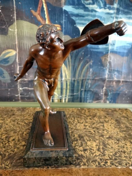 Decorative 1940's  bronze statue 