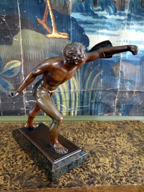 Decorative 1940's  bronze statue 