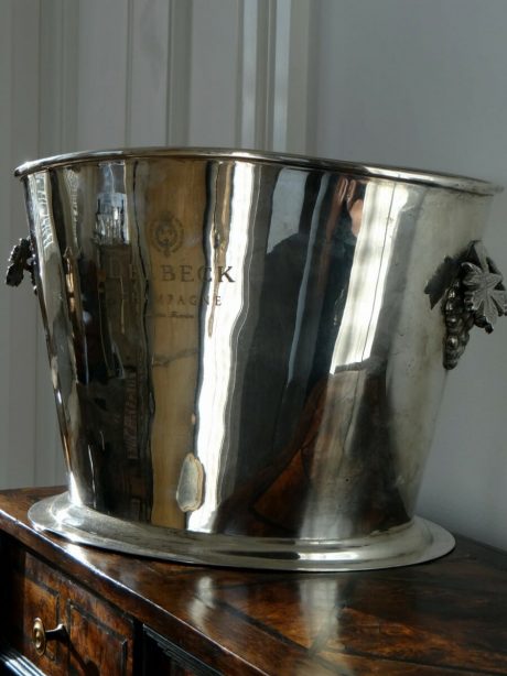 Silver plated Delbeck French champagne bucket