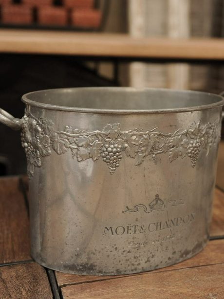 Mid century Moet & Chandon pewter champagne bucket