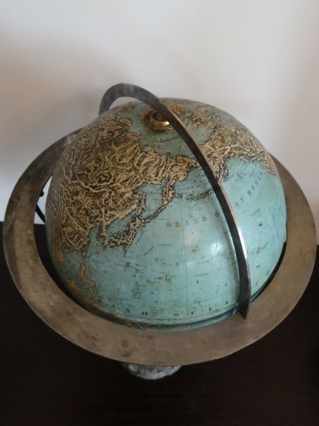 Nineteenth century French Empire Table Revival globe c.1858 - 1868