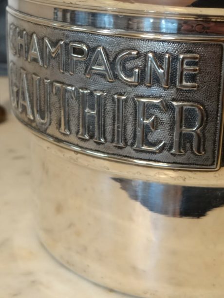 Belgian Art Deco Gauthier champagne bucket c.1950