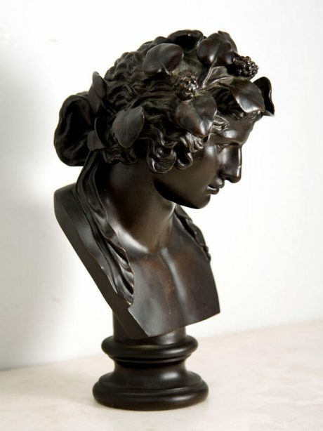 Bronze bust of Dionysus c.1910