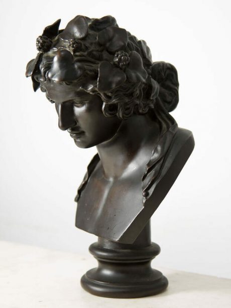 Bronze bust of Dionysus c.1910