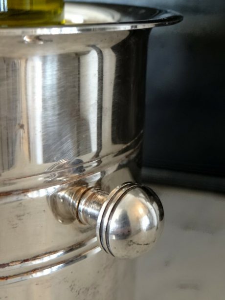 Vintage Italian silver plated ice bucket