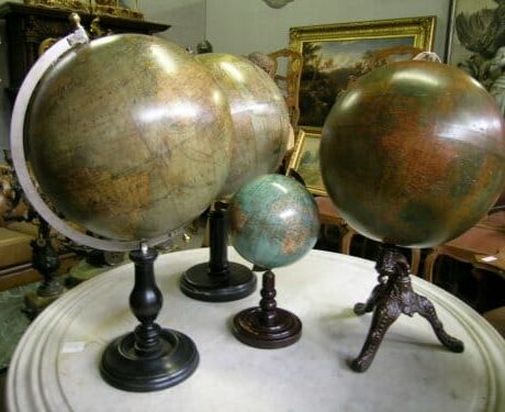 Napoleon III Terrestrial Globes c.1880