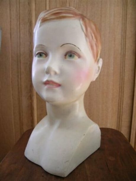 1930s Terracotta head of a boy