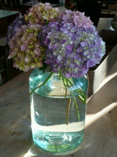 Hand blown glass jars c.1900