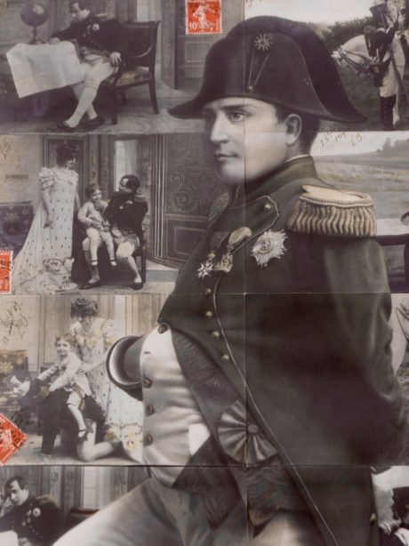 A rare set of twelve antique postcards of Napoleon