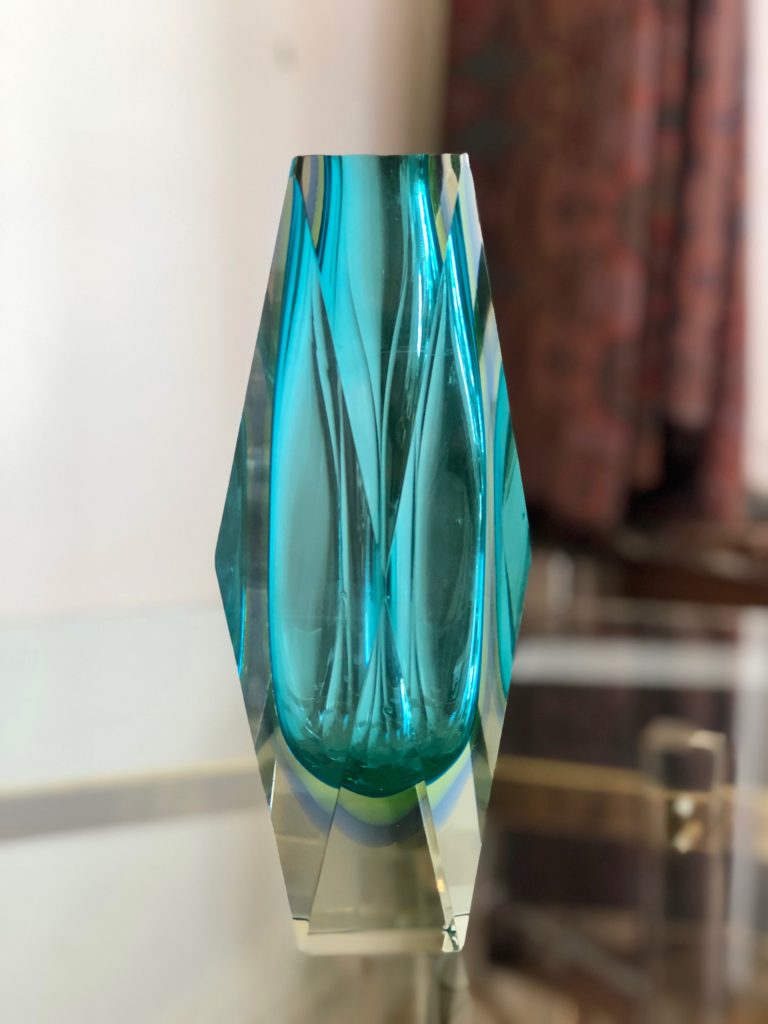 Murano Sommerso Art Glass Vases C European Antiques