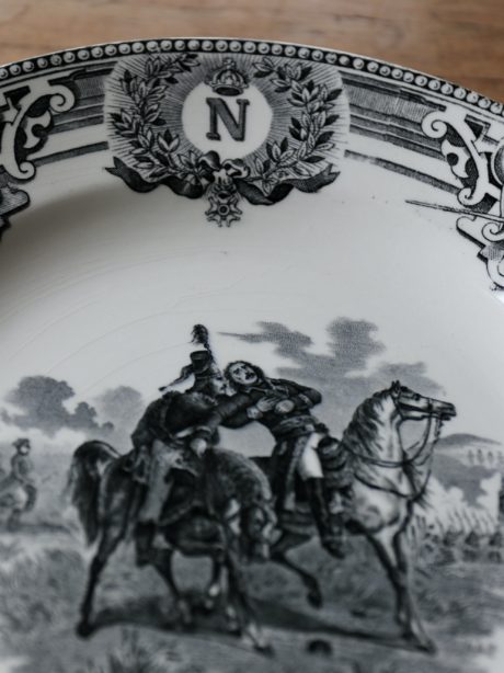 Belgian Boch Freres Napoleonic battle plates