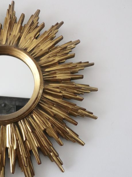 A Louis XVI style French sunburst mirror