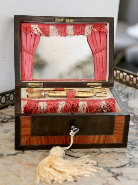 Napoleon III French sewing box