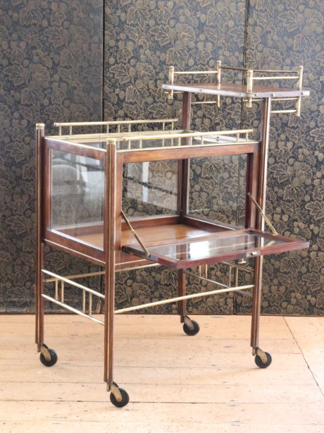 Deco bar cart by German designer, Ernst Rockhausen