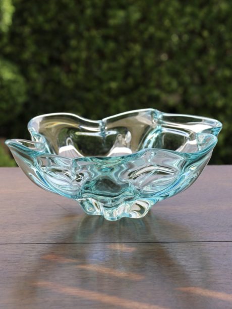 Hineri Iwatsu Art Glass Bowl