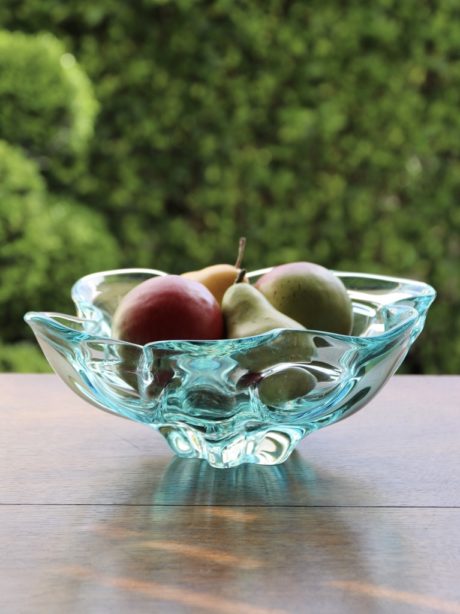 Hineri Iwatsu Art Glass Bowl