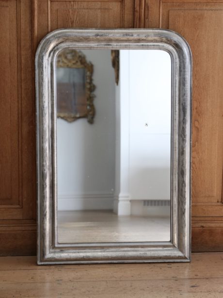 19th century French Silver Gilt Mirror c.1860