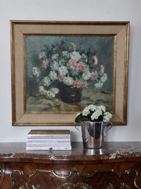 Belgian Floral still life by Marguerite Aers 