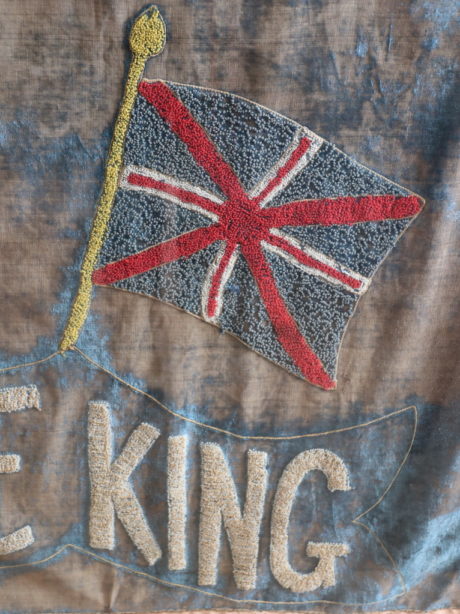 A Coronation banner for Edward VII 1902