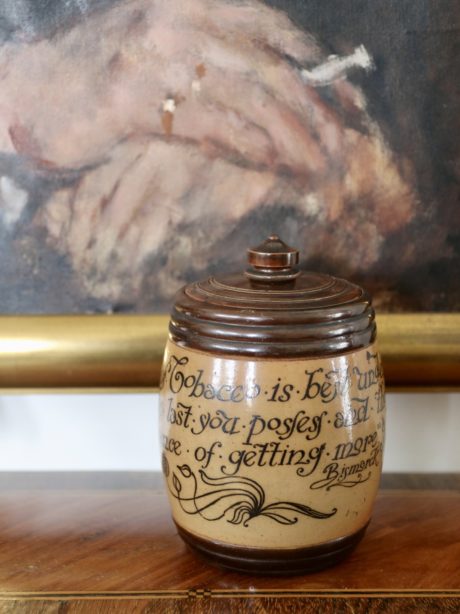 Antique Royal Doulton tobacco Jar