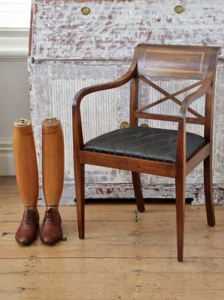 Pair of Rosewood Biedermeier Arm chairs