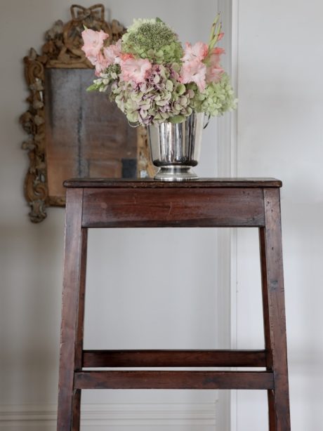 French 19th century pine sculptor's table c.1880