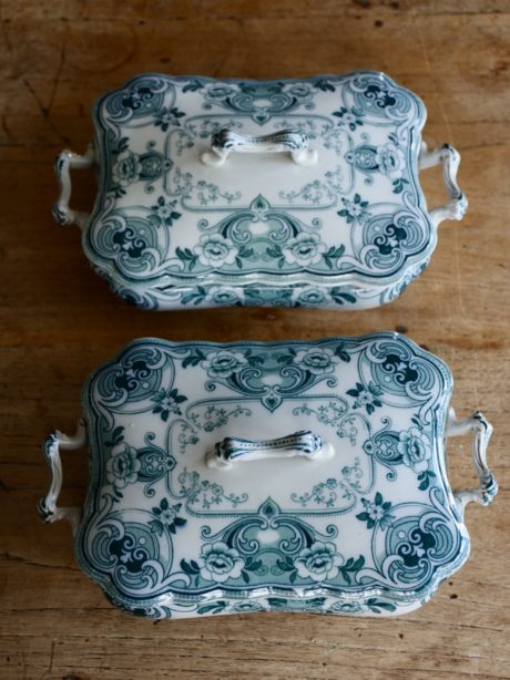 Antique English Ford & Sons Douglas pattern porcelain